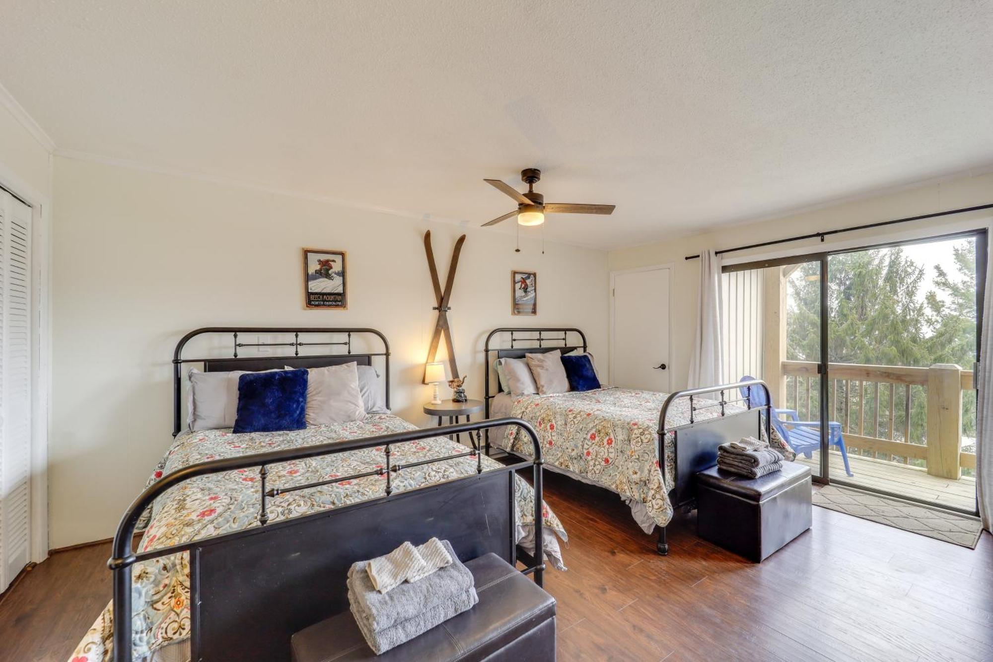 Beech Mountain Studio With Balcony Less Than 1 Mi To Skiing! Extérieur photo