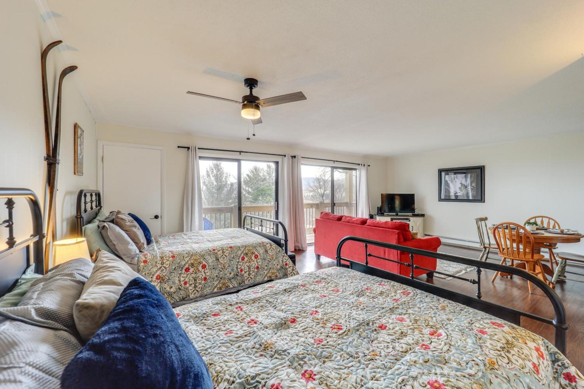 Beech Mountain Studio With Balcony Less Than 1 Mi To Skiing! Extérieur photo