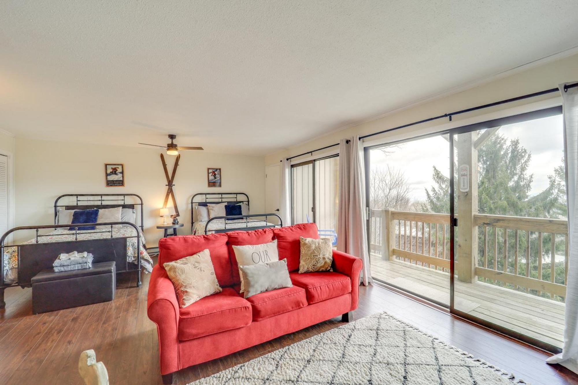 Beech Mountain Studio With Balcony Less Than 1 Mi To Skiing! Extérieur photo